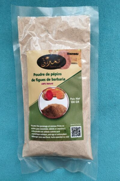 Poudre de pépins de figue de barbarie 100 gr