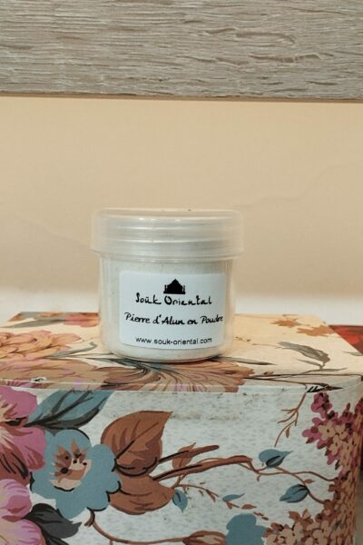 Poudre Déodorante Naturelle à la Pierre d'Alun 30g