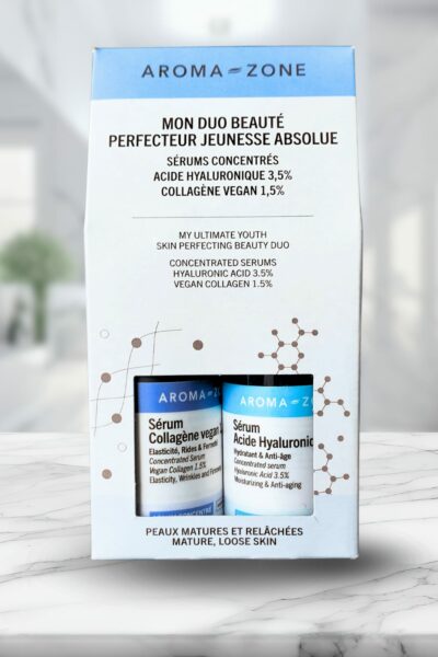 Duo 2 Sérums Collagène & Acide Hyaluronique – Aroma Zone