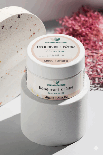 Déodorant Crème au Musc Tahara 100% Naturel 0% Aluminium
