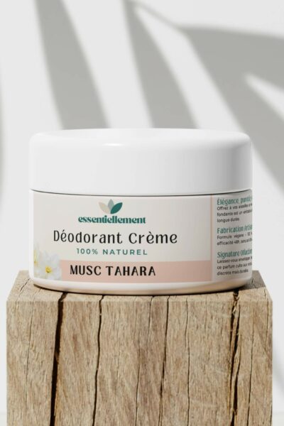 Déodorant Crème au Musc Tahara 100% Naturel 0% Aluminium