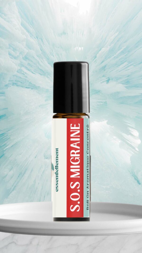 Roll-On S.O.S MIGRAINE - Sérum Antalgique Concentré aux 5 Huiles Essentielles