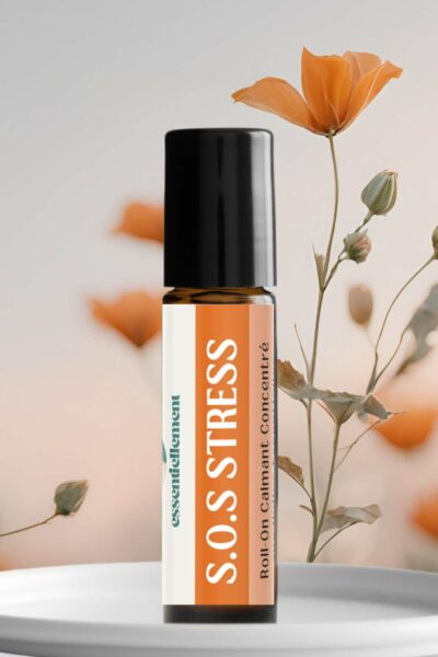 Roll-On S.O.S STRESS - Sérum Apaisant Concentré aux 5 Huiles Essentielles