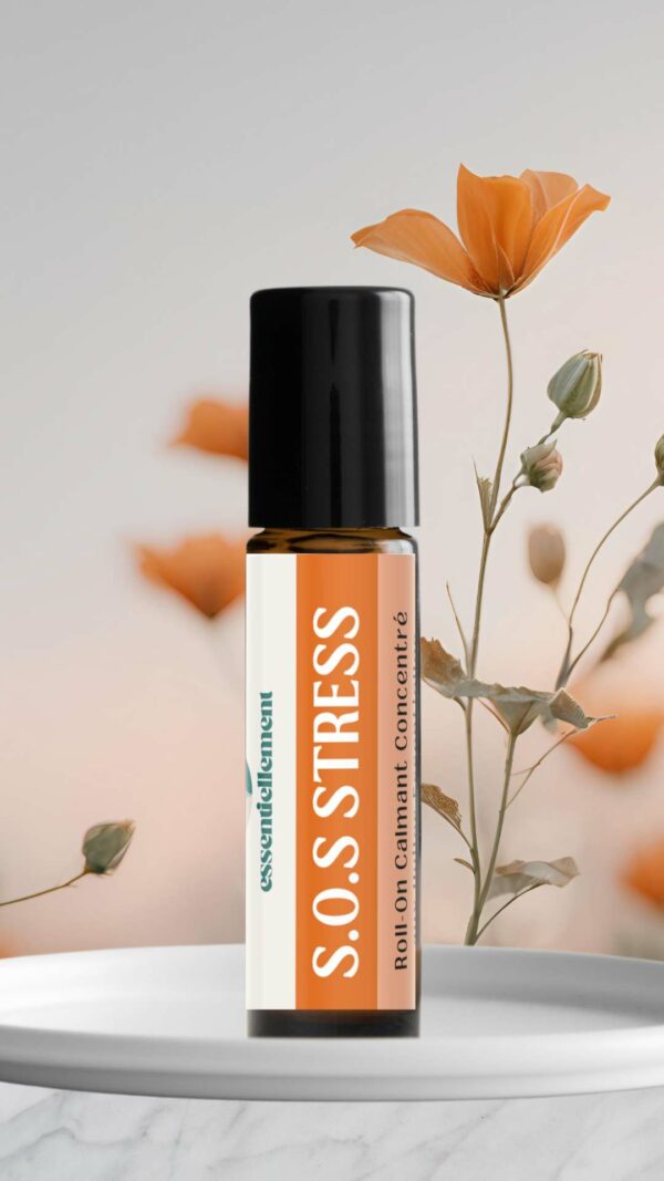 Roll-On S.O.S STRESS - Sérum Apaisant Concentré aux 5 Huiles Essentielles
