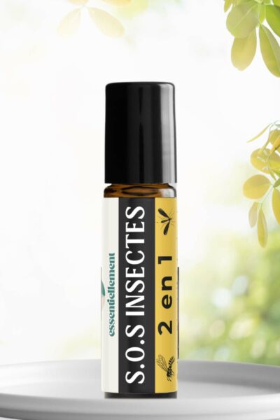 Roll-On S.O.S INSECTES - Répulsif & Apaisant aux 5 Huiles Essentielles