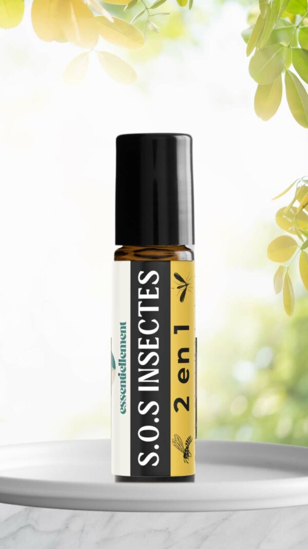 Roll-On S.O.S INSECTES - Répulsif & Apaisant aux 5 Huiles Essentielles