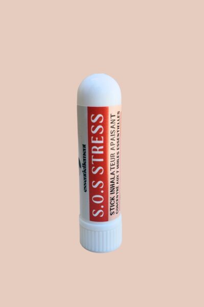 S.O.S Stress – Stick inhalateur nasal 100% naturel aux 7 huiles essentielles