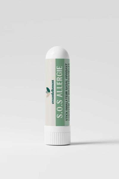 S.O.S Allergie – Stick inhalateur nasal 100% naturel – huiles essentielles françaises