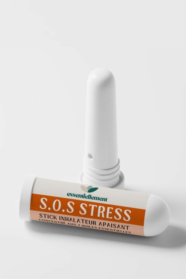 S.O.S Stress – Stick inhalateur nasal 100% naturel aux 7 huiles essentielles – Image 2